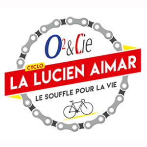 AGIR A DOM partenaire de la course cycliste Lucien Aimar - O2& Cie