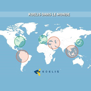 KOELIS étend son réseau de distribution au Moyen Orient, en Asie et en Amérique Latine